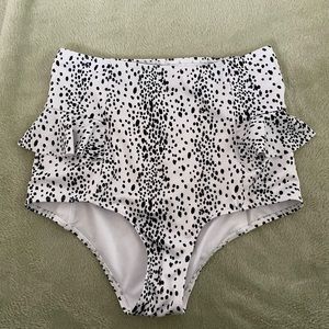 Kortni Jeane Peplum Swim Bottoms